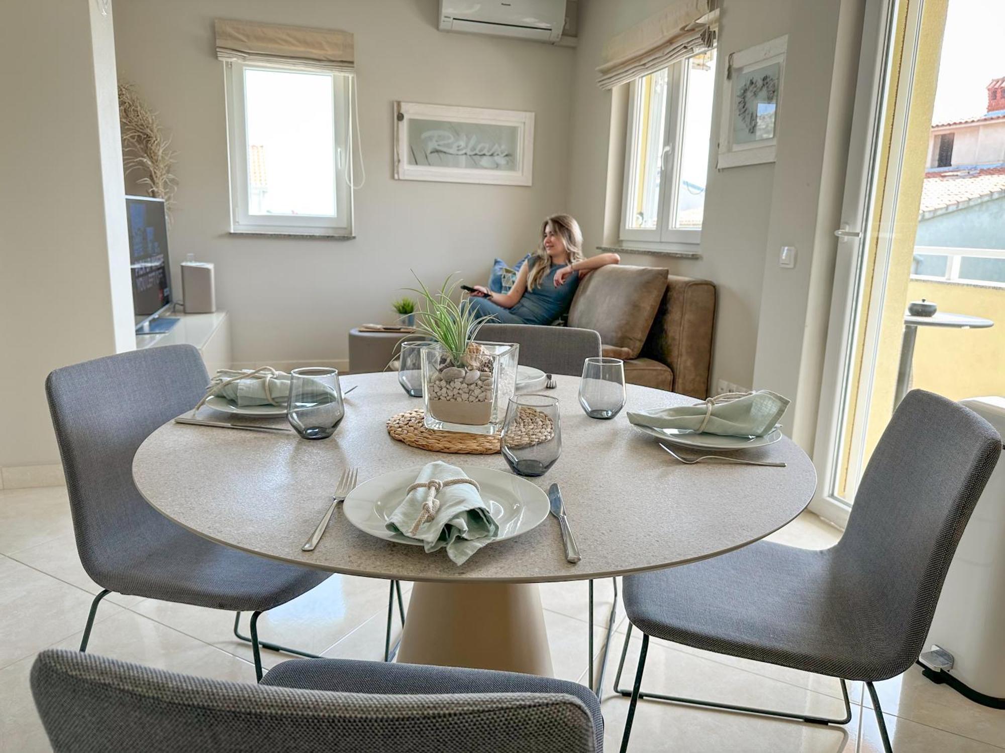 Apartment Baska Mit Poolarea - Krk, Kroatien Luaran gambar