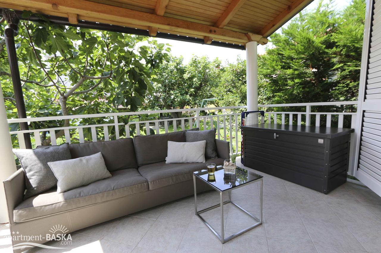Apartment Baska Mit Poolarea - Krk, Kroatien Luaran gambar
